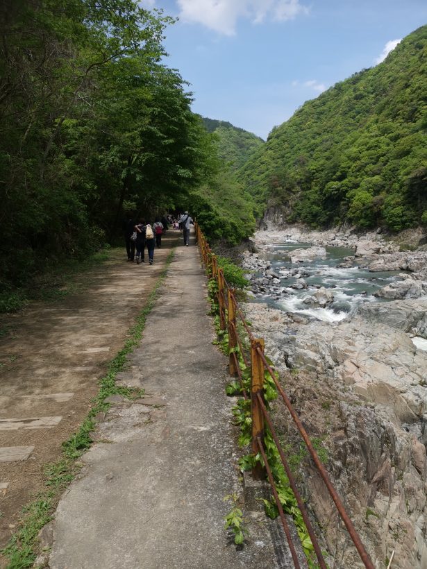 旧線路跡ハイキング