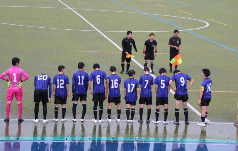 サッカー観戦